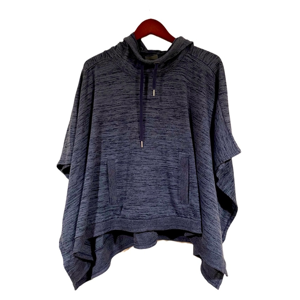 * ATHLETA* Poncho/Cape Heather Blue, Size Small